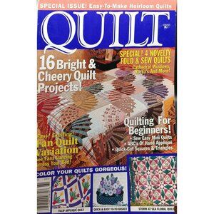 Quilt Magazine Spring 2001 Special Issue Bright & Cheery Projects For Beginners